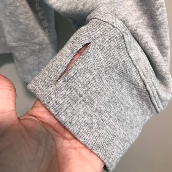 EUC Calvin Klein Performance Cropped Logo Hoodie - Picture 10 of 13